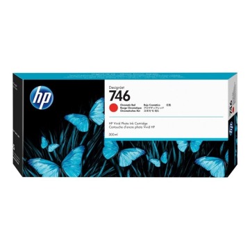 HP Atrament 746 300-ml Chromatic Red DJ Ink