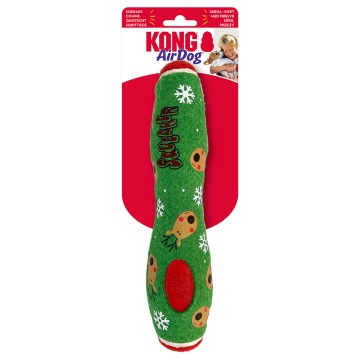 KONG Holiday AirDog® Squeaker Stick - Dł. ok. 28 x Ø 6 cm