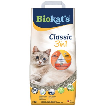 Biokat's Classic 3in1 bezzapachowy - 10 l