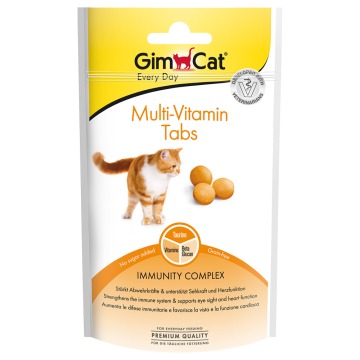 GimCat Multi-Vitamin Tabs - 3 x 40 g