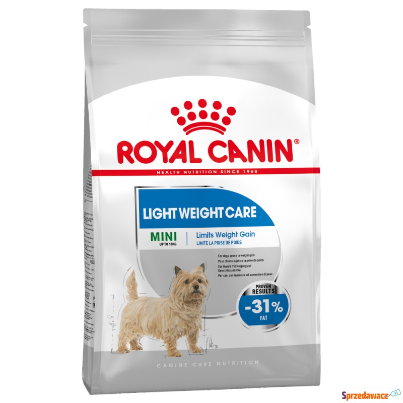 Royal Canin Mini Light Weight Care - 8 kg - Karmy dla psów - Krupniki