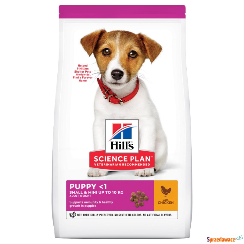 Hill's Science Plan Puppy <1 Small & Mini, kurczak... - Karmy dla psów - Nowy Sącz