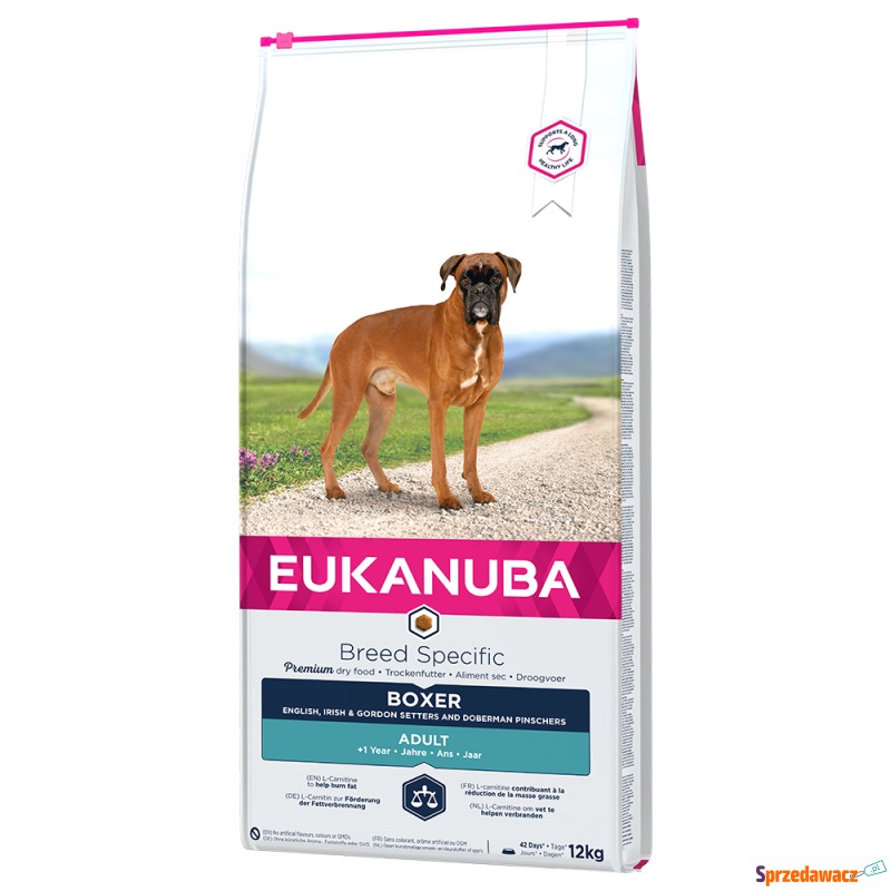 Eukanuba Adult Breed Specific Boxer - 2 x 12 kg - Karmy dla psów - Dąbrowa Górnicza