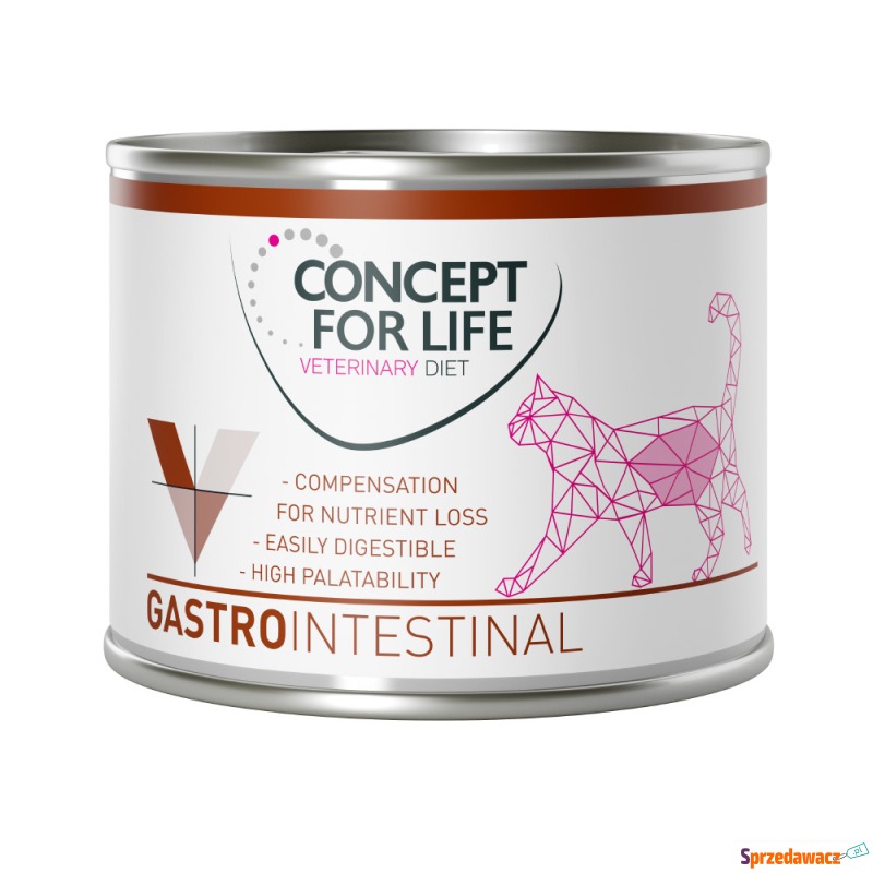 Concept for Life Veterinary Diet Gastro Intestinal... - Karmy dla kotów - Szczecin