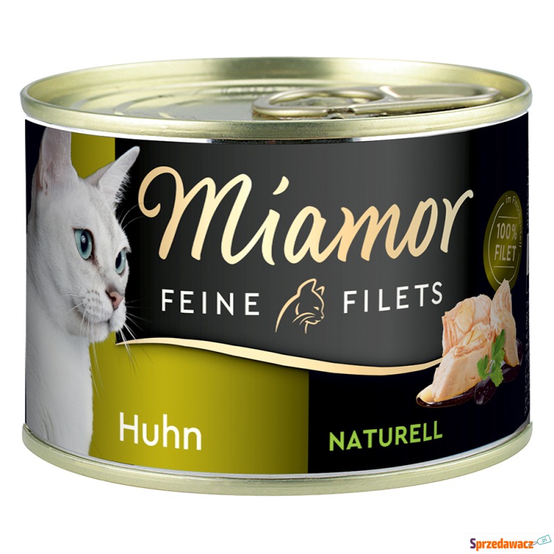 Miamor Feine Filets Naturelle, 6 x 156 g - Kurczak - Karmy dla kotów - Łódź