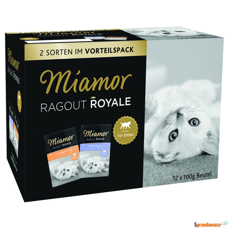Mieszany megapakiet Miamor Ragout Royale, 24 x... - Karmy dla kotów - Warszawa