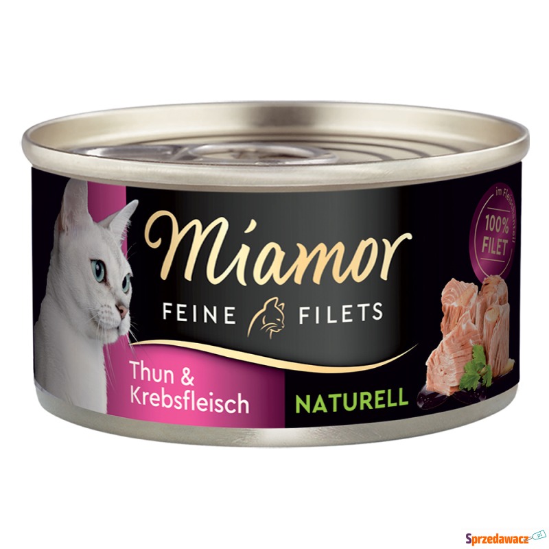 Megapakiet Miamor Feine Filets Naturelle, 24 x... - Karmy dla kotów - Białystok