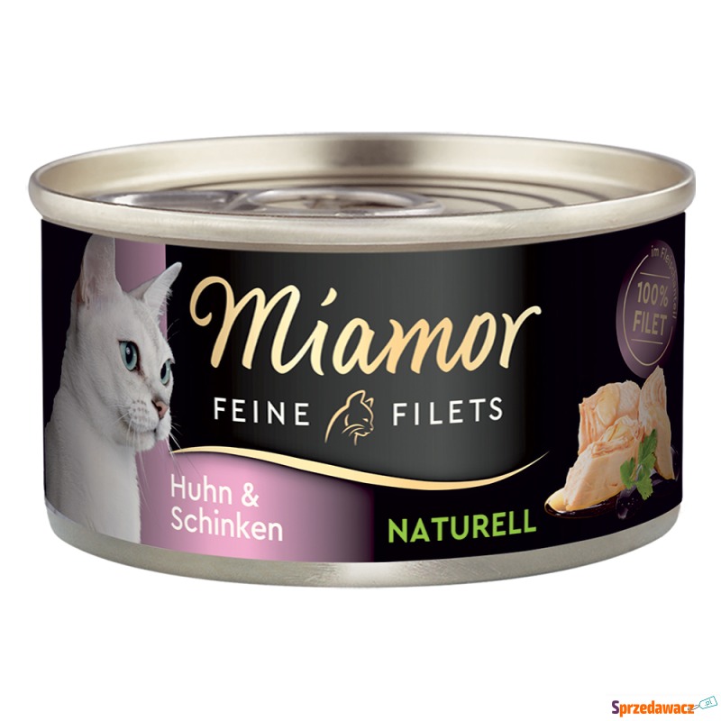 Miamor Feine Filets Naturelle, 6 x 80 g - Kurczak... - Karmy dla kotów - Chorzów