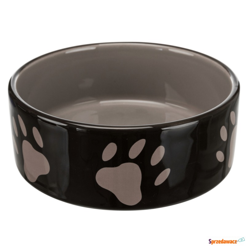 Trixie ceramiczna miska z motywem łapek - 0,3... - Miski dla psów - Bielsko-Biała