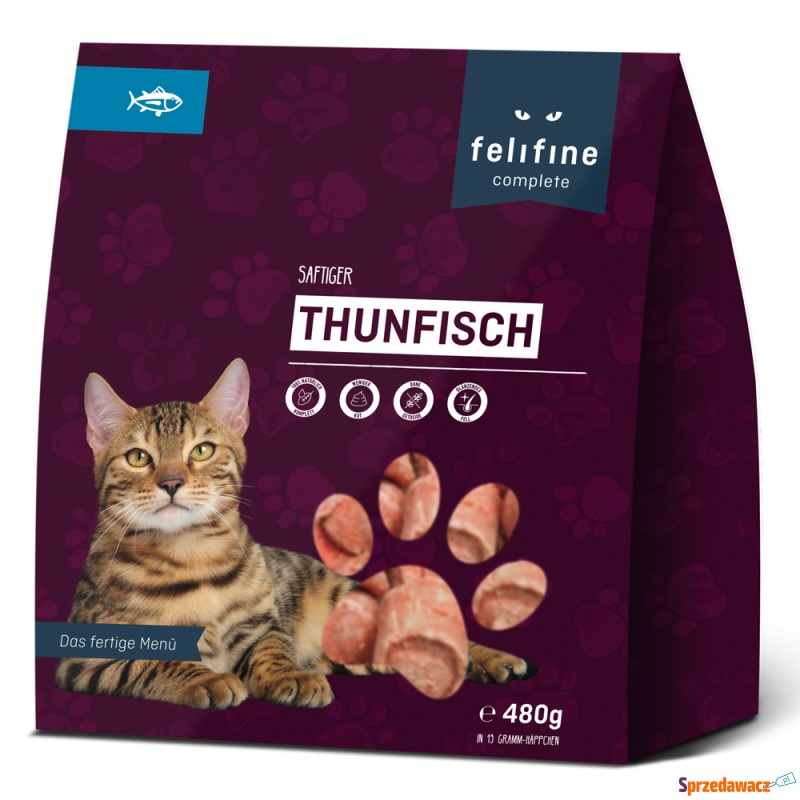 Felifine Complete Nuggets, tuńczyk - 10 x 480... - Karmy dla kotów - Piotrków Trybunalski