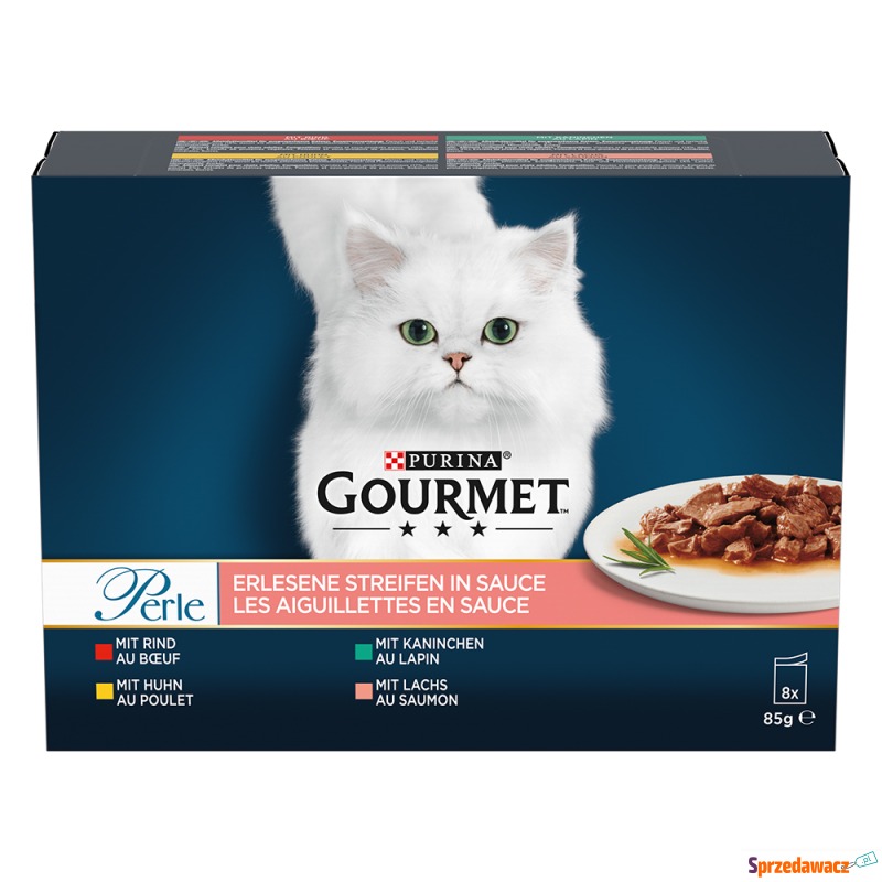 Pakiet Gourmet Perle, 24 x 85 g - Mięso i ryby - Karmy dla kotów - Elbląg