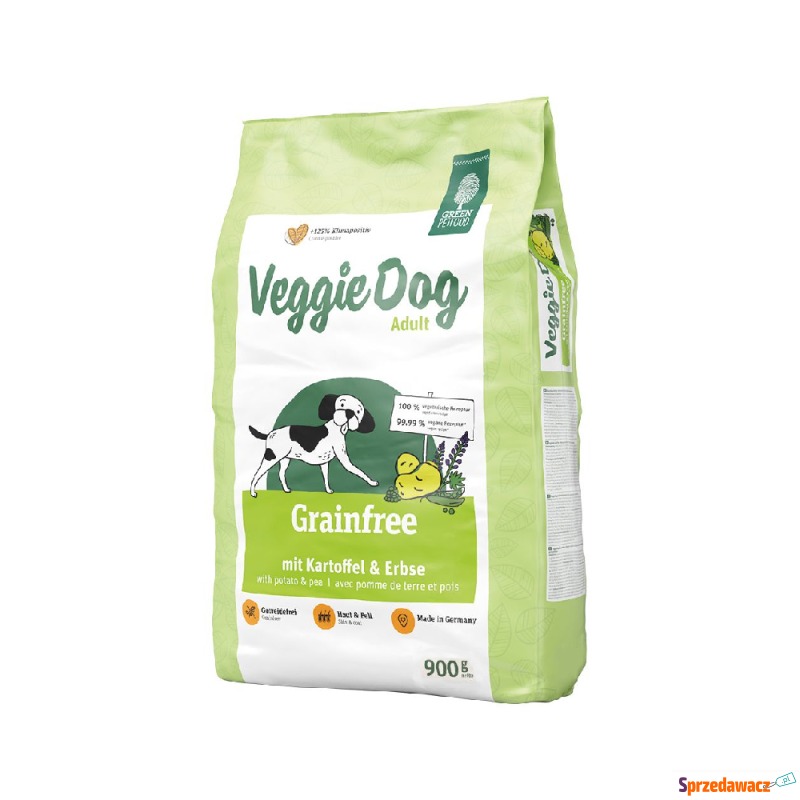 Green Petfood VeggieDog grainfree - 5 x 900 g - Karmy dla psów - Chełm