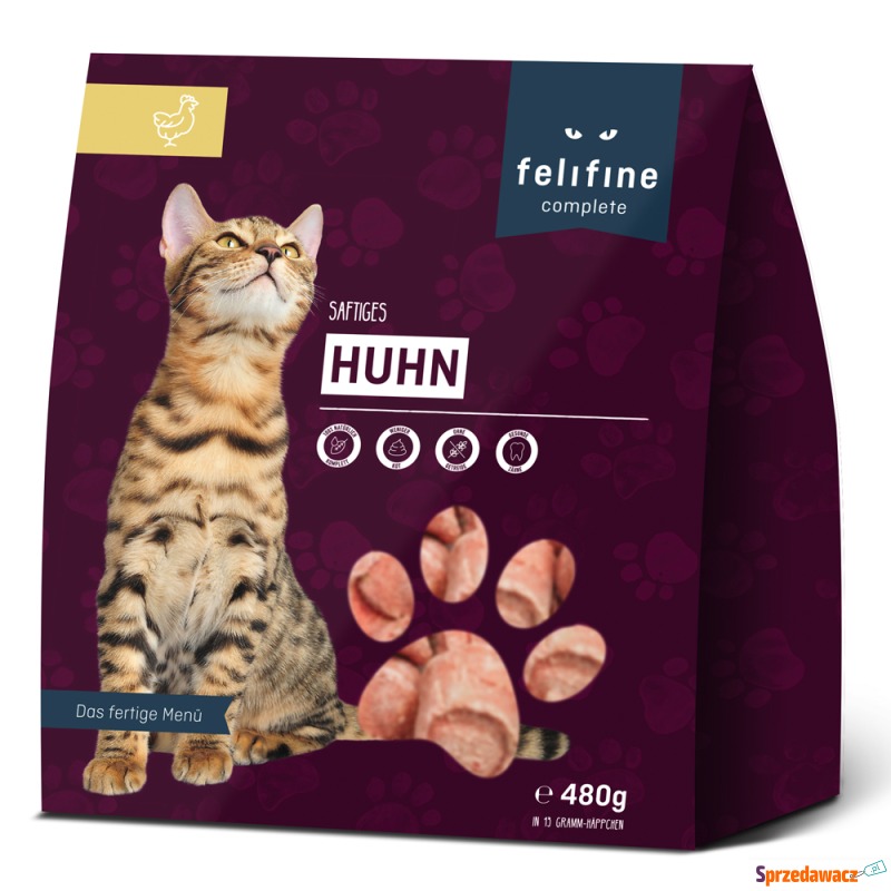 Felifine Complete Nuggets, kurczak - 5 x 480 g - Karmy dla kotów - Bydgoszcz