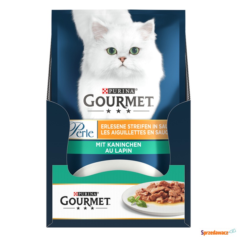 Gourmet Perle, w sosie, 26 x 85 g - Królik - Karmy dla kotów - Pruszków