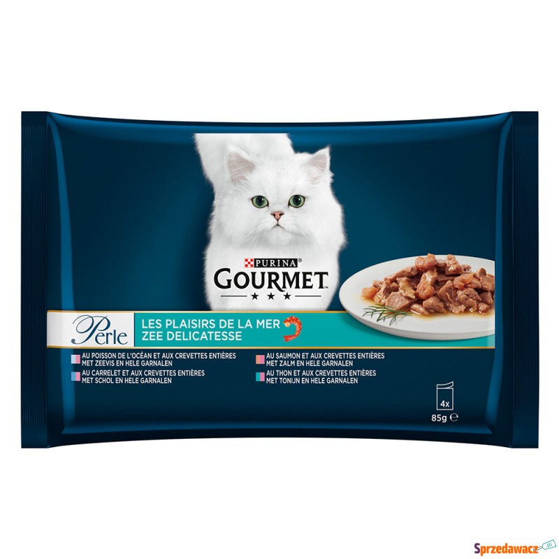 Pakiet próbny Gourmet Perle, 4 x 85 g - Pakiet... - Karmy dla kotów - Koszalin
