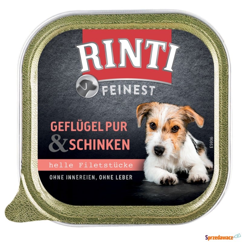 RINTI Feinest, 11 x 150 g - Drób z szynką - Karmy dla psów - Radomsko