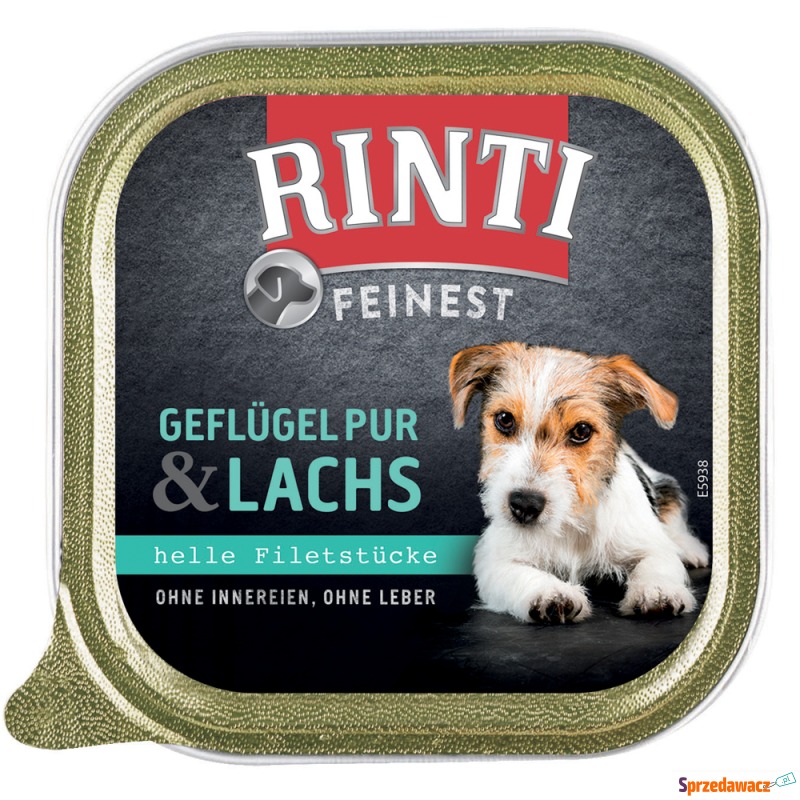 Megapakiet RINTI Feinest, 22 x 150 g - Drób z... - Karmy dla psów - Gliwice