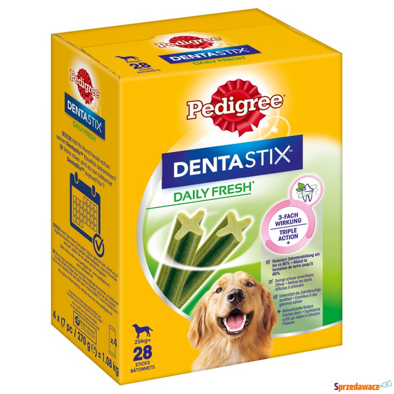 Pedigree DentaStix Fresh - Megapakiet: Dla dużych... - Przysmaki dla psów - Kołobrzeg