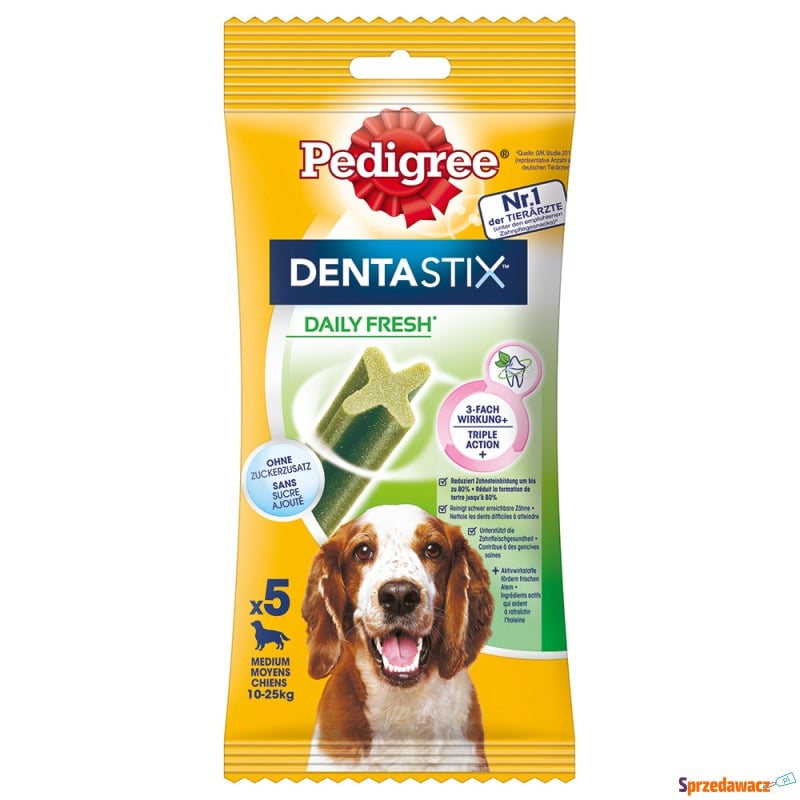 Pedigree DentaStix Fresh - Dla średnich psów,... - Przysmaki dla psów - Rybnik