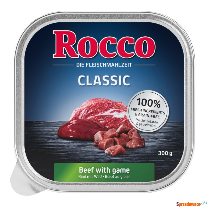Rocco Classic tacki, 9 x 300 g - Wołowina i d... - Karmy dla psów - Łódź