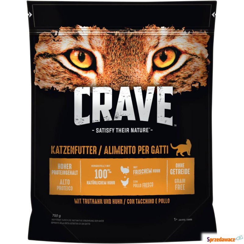 Crave Adult karma sucha dla kota, indyk i kurczak... - Karmy dla kotów - Rzeszów