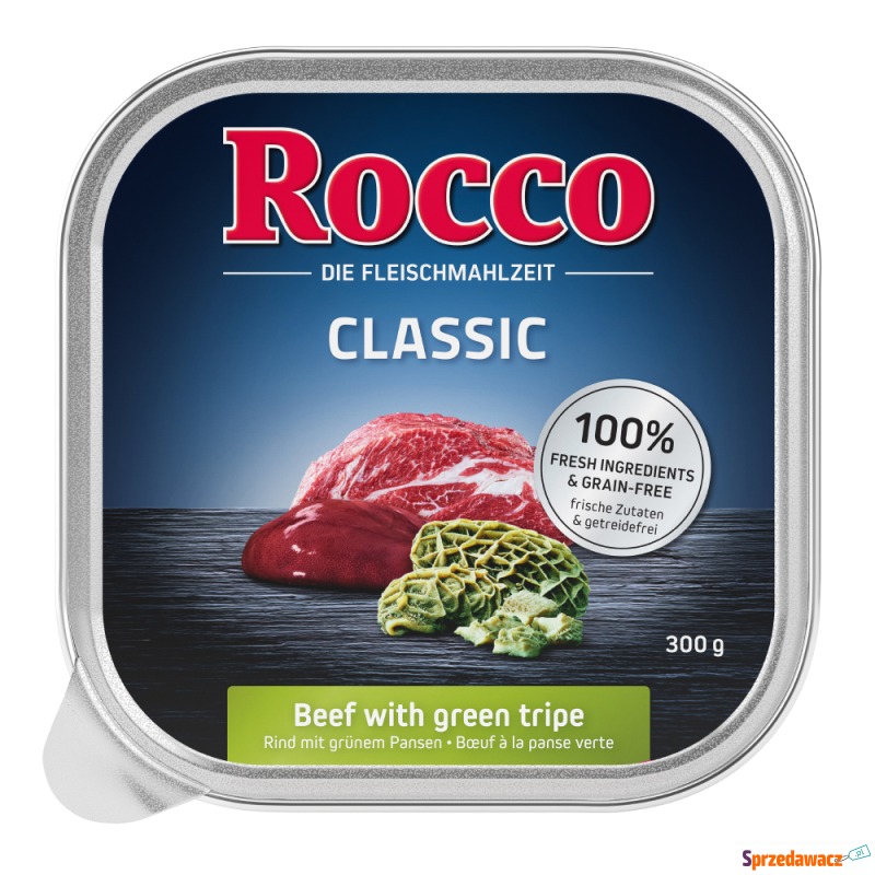 Megapakiet Rocco Classic tacki, 27 x 300 g -... - Karmy dla psów - Świecie