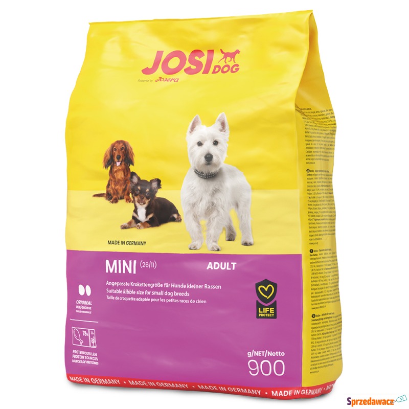 JosiDog Mini - 5 x 900 g - Karmy dla psów - Zielona Góra