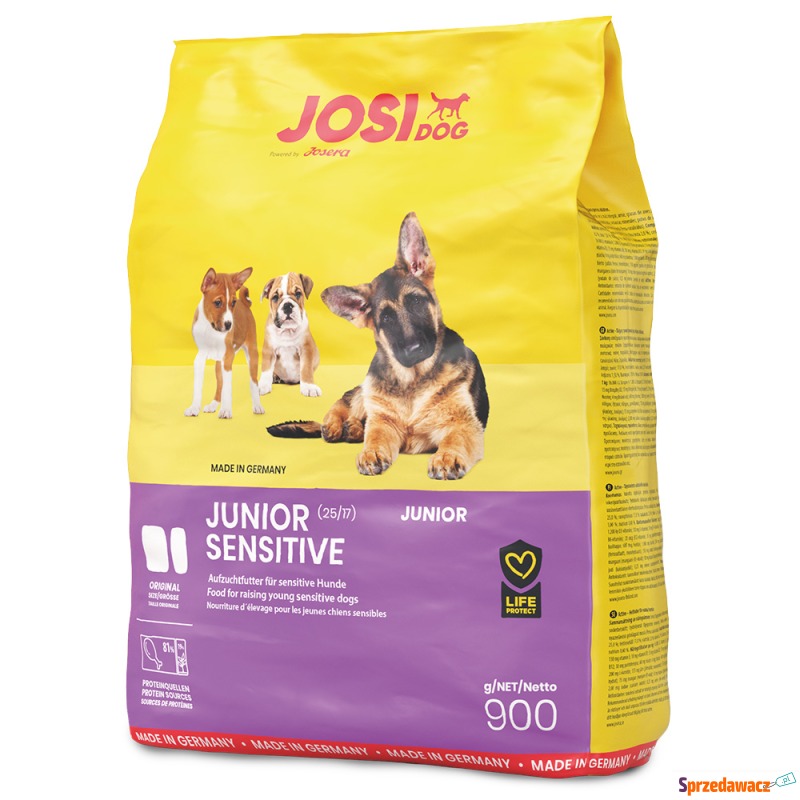 JosiDog Junior Sensitive - 900 g - Karmy dla psów - Bielsko-Biała
