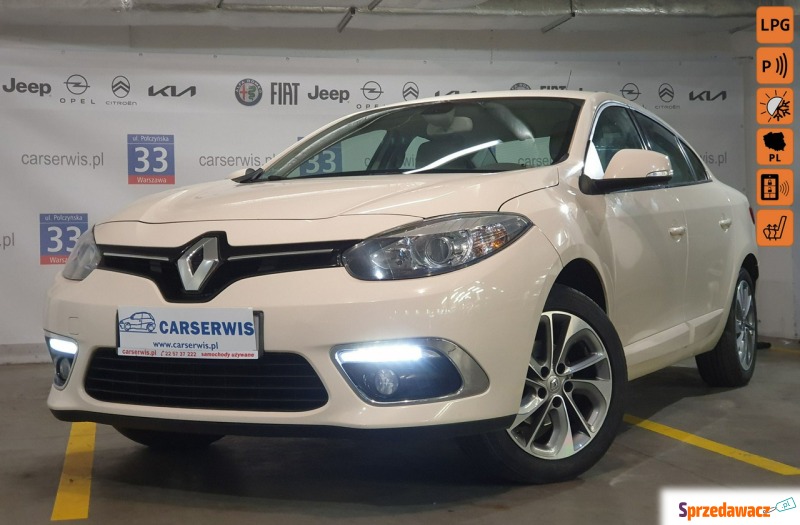 Renault Fluence  Sedan/Limuzyna 2015,  1.6 benzyna+LPG - Na sprzedaż za 29 800 zł - Warszawa