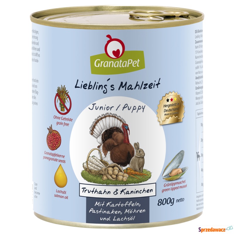 Pakiet GranataPet Liebling's Mahlzeit, 12 x 800... - Karmy dla psów - Grudziądz