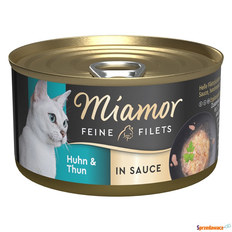 Miamor Feine Filets w puszkach, 24 x 85 g - K... - Karmy dla kotów - Płock