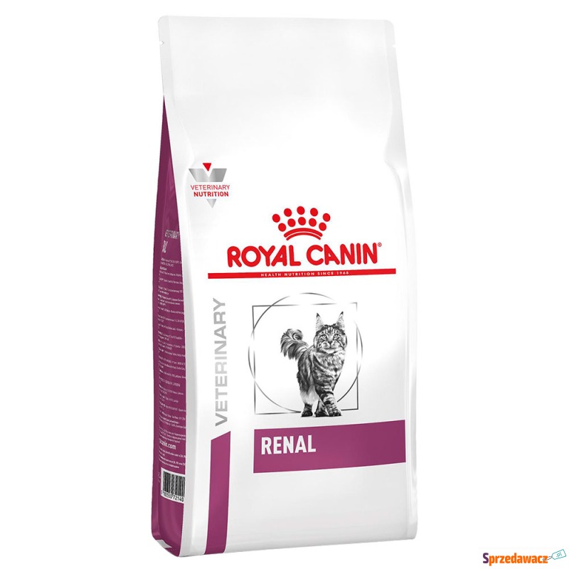 Royal Canin Veterinary Feline Renal - 2 x 4 kg - Karmy dla kotów - Grudziądz