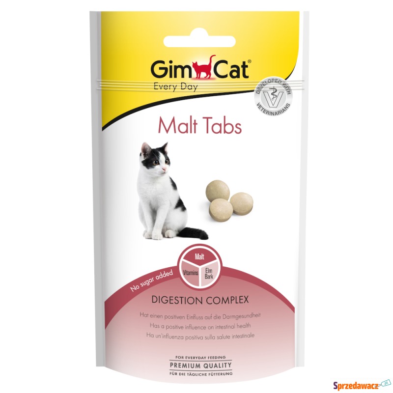 GimCat Malt Tabs - 40 g - Przysmaki dla kotów - Elbląg