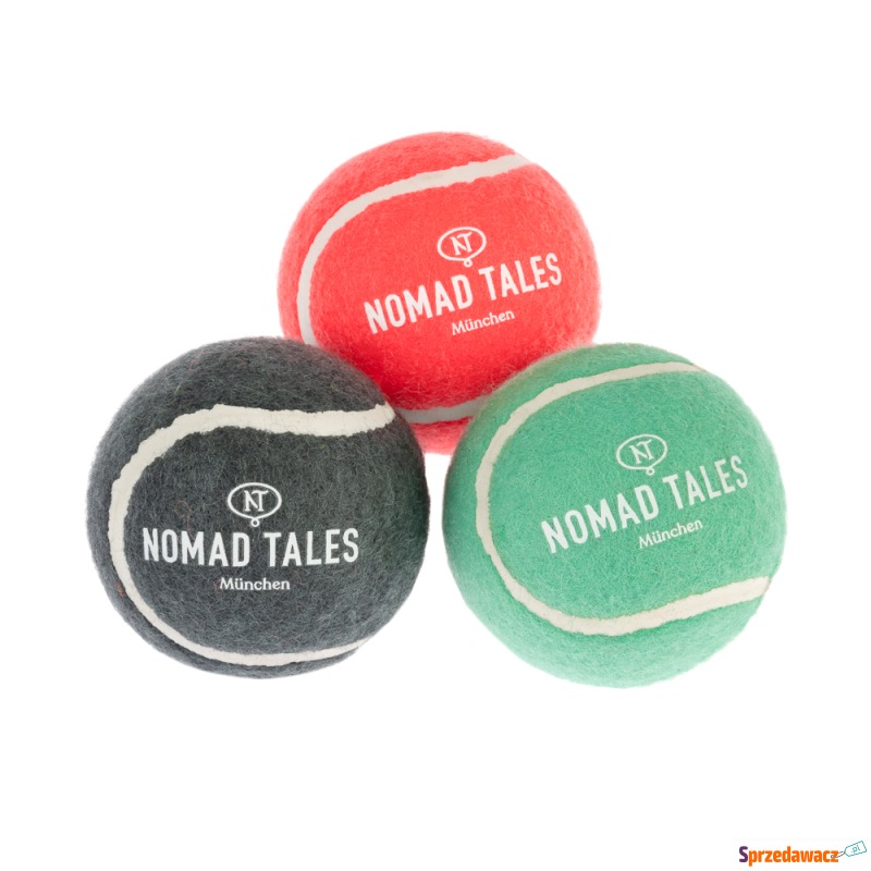 Nomad Tales Bloom, zestaw piłek tenisowych - 3... - Zabawki dla psów - Chełm