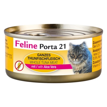 Korzystny pakiet Feline Porta 21, 12 x 156 g  - Tuńczyk z aloesem