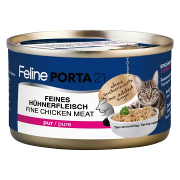 Pakiet Feline Porta 21, 12 x 90 g  - Kurczak w sosie własnym