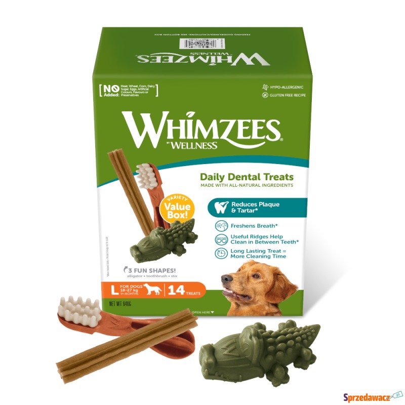 Whimzees by Wellness, mix przysmaków - 2 x ro... - Przysmaki dla psów - Gdańsk