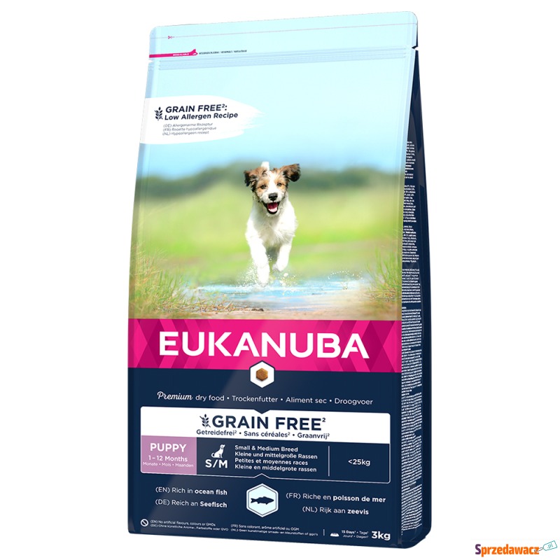 Eukanuba Grain Free Puppy Small/Medium Breed,... - Karmy dla psów - Radom