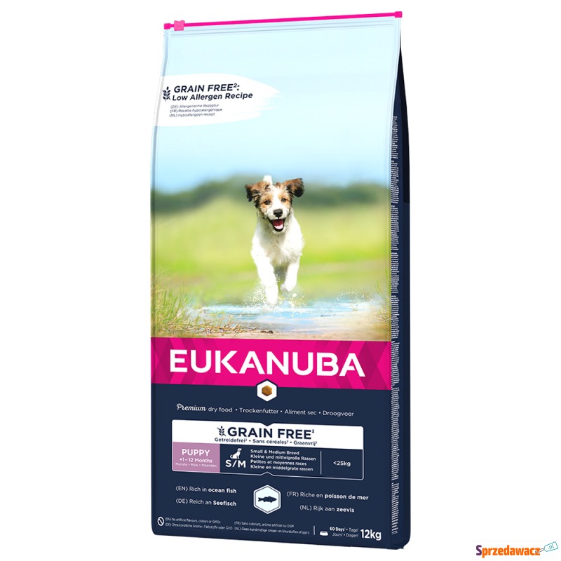 Eukanuba Grain Free Puppy Small/Medium Breed,... - Karmy dla psów - Otwock