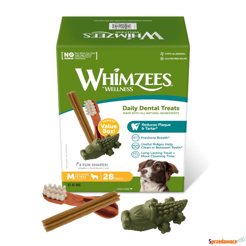 Whimzees by Wellness, mix przysmaków - 2 x ro... - Przysmaki dla psów - Orzesze