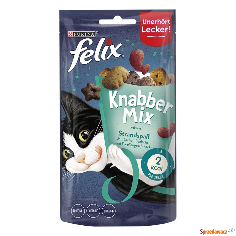 Felix KnabberMix - Strand, 3 x 60 g - Przysmaki dla kotów - Puławy