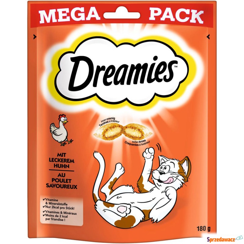 Dreamies przysmak dla kota - Kurczak, 180 g - Przysmaki dla kotów - Elbląg