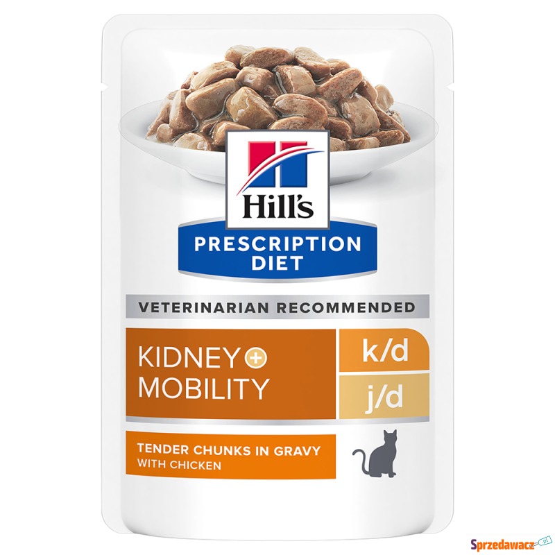 Hill's Prescription Diet k/d + Mobility z kur... - Karmy dla kotów - Gorlice
