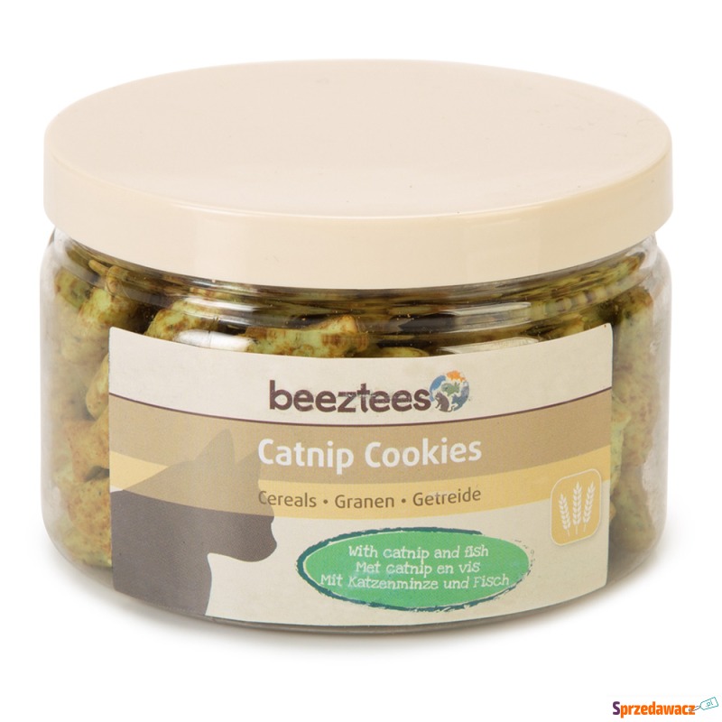 Beeztees Catnip Cookies, łosoś - 55 g - Przysmaki dla kotów - Jelcz-Laskowice