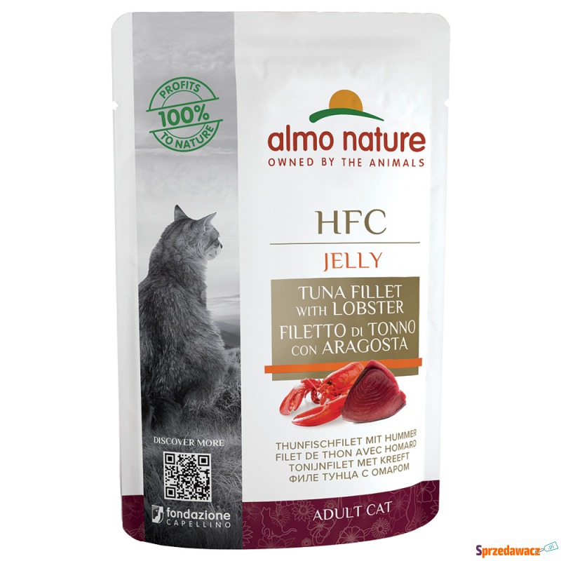Almo Nature HFC Jelly Pouch 6 x 55 g - Filet z... - Karmy dla kotów - Zamość