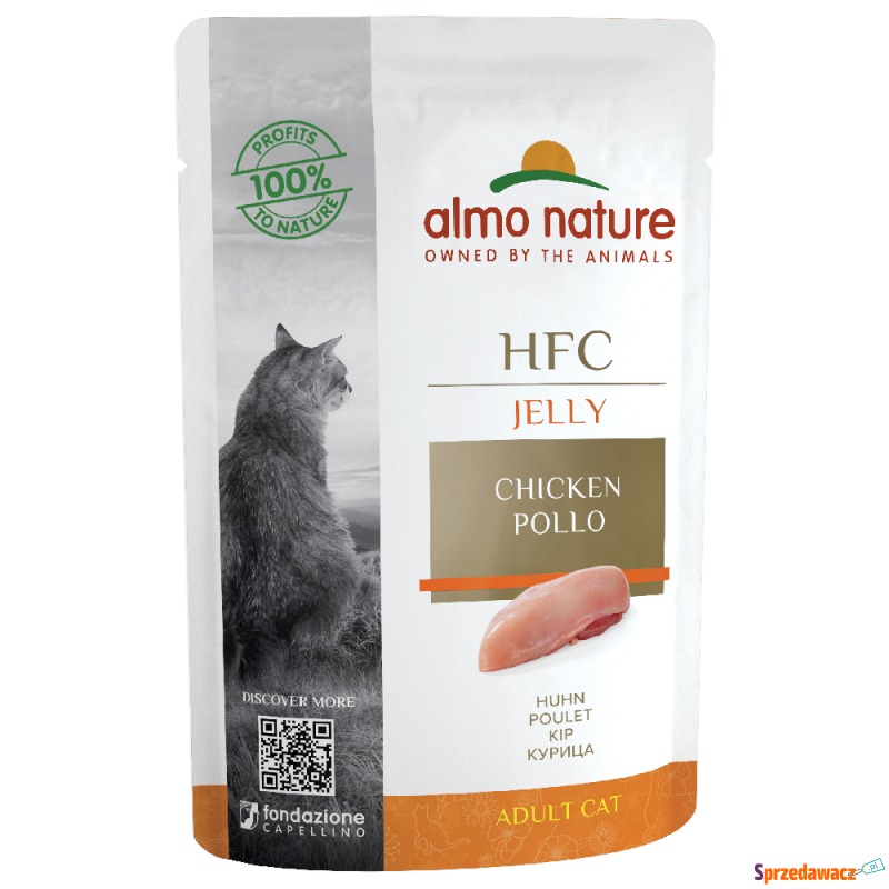 Megapakiet Almo Nature HFC Jelly, 24 x 55 g -... - Karmy dla kotów - Lubin