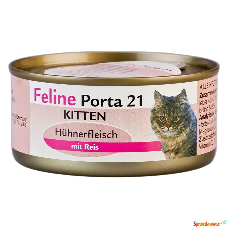 Korzystny pakiet Feline Porta 21, 12 x 156 g -... - Karmy dla kotów - Tychy