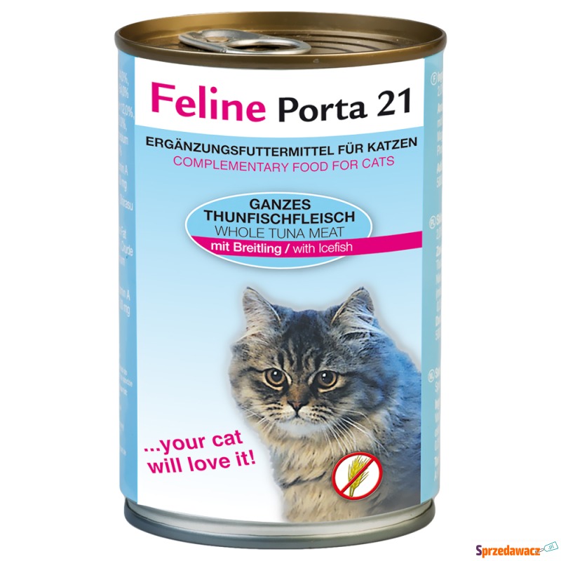 Korzystny pakiet Feline Porta 21, 12 x 400 g -... - Karmy dla kotów - Gdynia