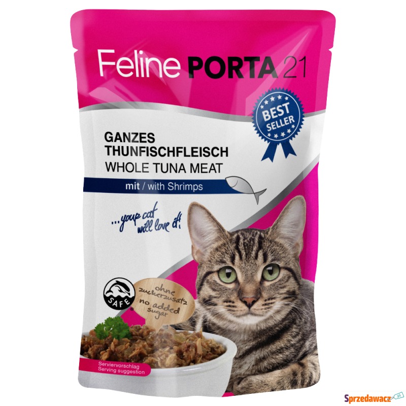 Pakiet Feline Porta 21 w saszetkach 12 x 100 g... - Karmy dla kotów - Opole