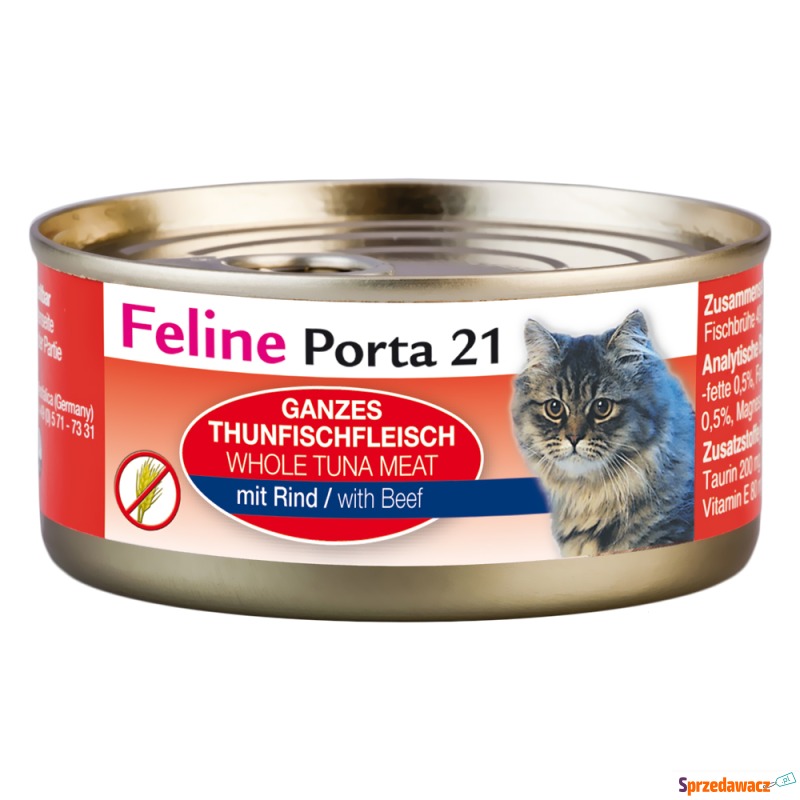 Korzystny pakiet Feline Porta 21, 12 x 156 g ... - Karmy dla kotów - Toruń